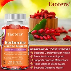 Premium Berberine 30/60/120ct Natural Healthy Cardiovascular Glucose Support