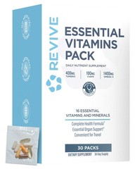 Revive MD Essential Vitamin Packs for Men Women – Daily Multivitamin Packets…