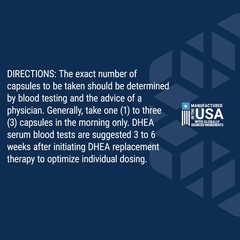 Life Extension DHEA 50 mg – Hormone Balance 60 Count (Pack of 1), Off White