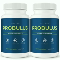 Probulus Capsules for Men Energy Vitality & Performance Supplement 60ct Pack 2