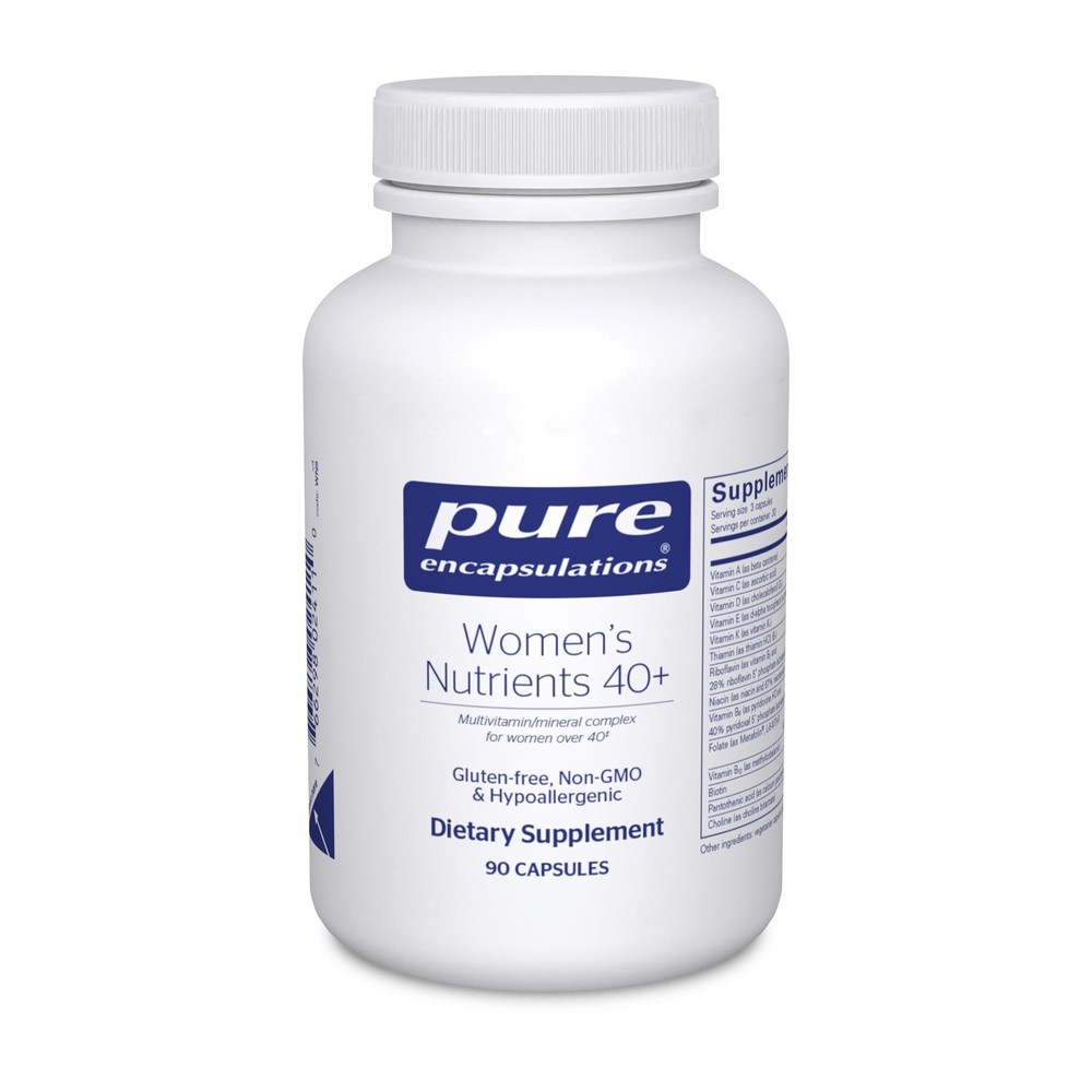 Pure Encapsulations Women’s Nutrients 40+ – Multivitamin 90 Count (Pack of 1)