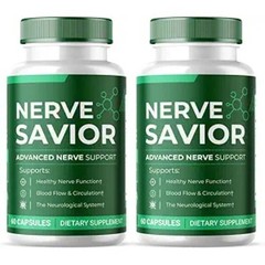 Nerve Savior Advanced Nerve Support Dietary Supplements (120 Capsules) – 2 Pack