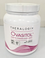 Theralogix Ovasitol Inositol Powder Content Certified NSE 40:1 Inositol Blend