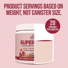 COUNTRY FARMS Super Reds, Energizing Polyphenol 7.1 Ounce (Pack of 1)