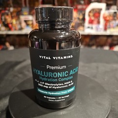 Hyaluronic Acid Supplement Hydration Complex – with Hyaluronic Acid, MSM, Vit…