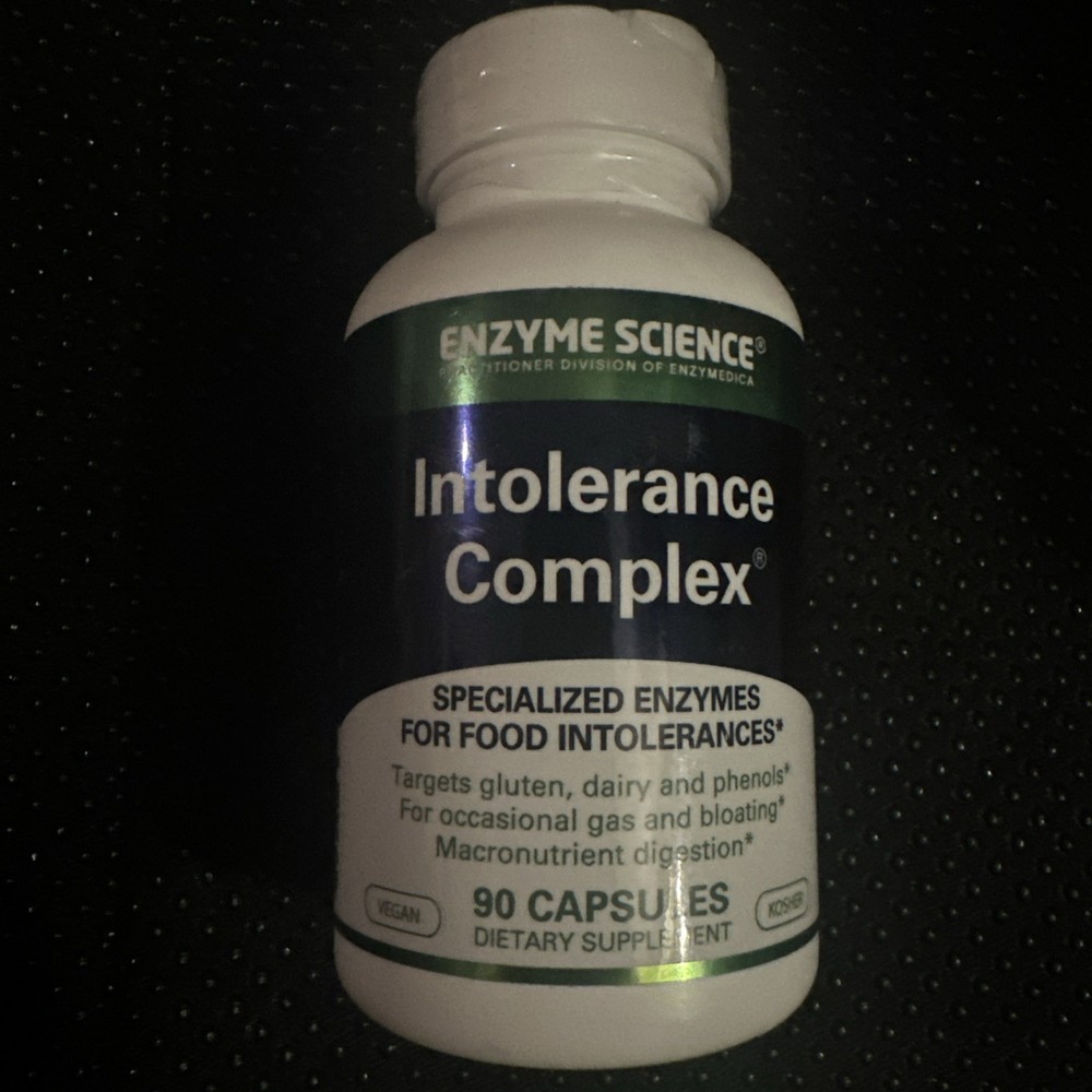 Enzyme Science GI Motility Complex 60 Capsules Vegan Supplement exp 04/2026