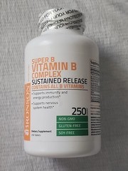 Bronson Vitamin B Complex (Vitamin B1, B2, B3, B6, B9 – 250 Count Exp 7-25