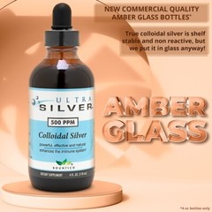 FREE SHIPPING!!! SILVER 10,000 PPM 8 OZ.- IMMUNE SUPPORT WITH DROPPER