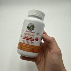 Mary Ruth’s Multivitamin Gummies + Hair Growth, Peach Mango, 60 Gummies