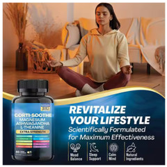 10PCS Corti-soothe 13 in 1 and Myo-inositol 16 in 1 Supplement 150 capsules