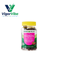 **Spring Valley Cranberry Gummies 500 mg Urinary Tract Support 60 Count**