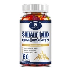 Pure Himalayan Shilajit Gold Gummies 60 Count Max Strength