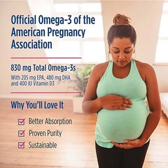 Prenatal DHA – Omega-3 EPA, Vitamin D3 – Prenatal Support, Fertility Health