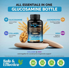 Glucosamine Chondroitin MSM Collagen | Joint Support Supplement