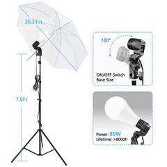 Photography Background Stand Support System with Muslin Backdrop (C… Fast Ship