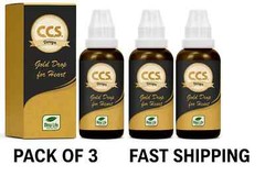New Life C.C.S. Gold Drops 3x30ml | Natural Heart Support |Free Shipping