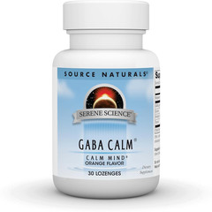 GABA, 125 mg, Orange Flavored – 30 Lozenges – GABA Calm – Calm Mind