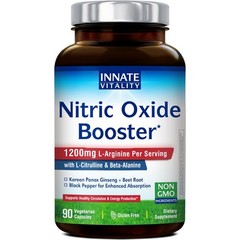 Nitric Oxide Booster Supplement, L-Arginine, L-Citrulline, Beet Root, Beta-Al…