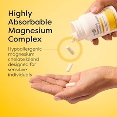 Magnesium Glycinate Complex 100 Capsules Chelated Blend