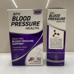 2 BPH Blood Pressure Health (120 Caps) Total DRUG FREE Blood Pressure Support