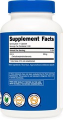DHEA 50mg High Potency – 240 Capsules Hormone Balance Supplement – Non-GMO Bulk