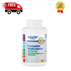 Complete Multivitamin/Multimineral Supplement Tablets, Adults 50+, 220 Count
