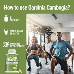Garcinia Cambogia Extract, Premium Fat Burning 95% HCA, Natural Weight Loss