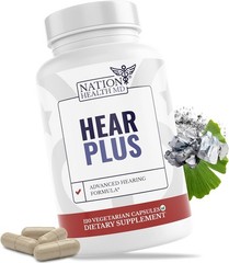 Hear Plus – Tinnitus Supplement – Advanced Hearing Formula for Ringing Ears