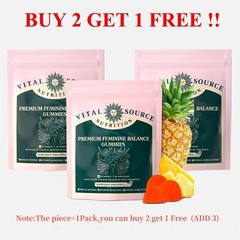 Vital Buy Balance Pineapple Get Feminine 1 Hawaiian Free(ADD Gummies Source 2 3)