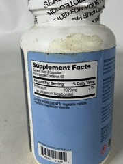 High Potency 1020 mg Potassium Supplement for Muscle, Brain 120veg Caps 12/2029