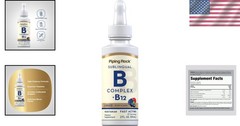 Delicious Berry Vitamin B Complex Liquid Drops | Sublingual 2oz | High Potency