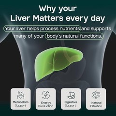LIVERITE LIVER AID 3-Pack 90 Tablets (Total 270 Count) LIVER SUPPORT & CLEANSER