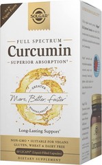 Solgar- Full Spectrum Curcumin Liquid Extract- 60 Softgels EXP 01/27
