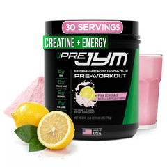 JYM Supplement Science Pre JYM Pink Lemonade Pre Workout Powder for Men & Wom…