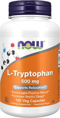 Supplements, L-Tryptophan 500 Mg, Encourages Positive Mood*, Supports Relaxat…