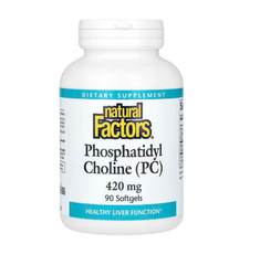 Natural Factors Phosphatidyl Choline 420mg, 90 Softgels