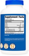 Cod Liver Oil 1000mg Softgels – Non-GMO, Gluten Free, Omega-3 Fatty Acids, 120 C
