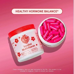 Peach Perfect Inositol Multivitamin Myo & D-Chiro 40:1 Blend with Omega-3