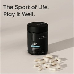 NAC (N-Acetyl Cysteine) 600mg Supports Antioxidant Detoxifying Lung Health 90 Ct