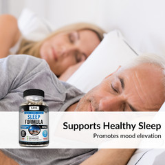 Melatonin Plus Sleep Aid 60ct, Fall Asleep Fast and Stay Asleep, Sleeping Pills