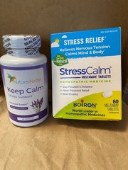 Nature’s Nectar Stress Support/Keep Calm Capsules Plus StressCalm Meltaway Tabs