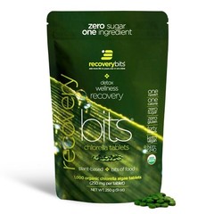 RECOVERYbits – Organic Chlorella Tablets – Plant-Based Algae Superfood –