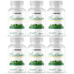 Plantsulin Capsules, Supports Healthy Blood Sugar-6 Bottles