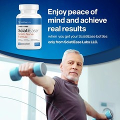 SciatiEase Labs Sciati Ease Sciatic Nerve Formula 120 Cap NEW ! Exp 6/2027