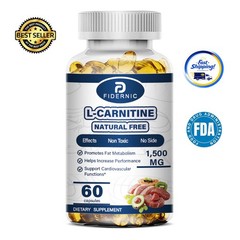 ACETYL L-CARNITINE 1500mg TABLETS Nervous System Health Antioxidant 60 Capsules