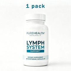 1-3 Pack PureHealth Research Lymph System Support Supplement,Lymphatic Drainage