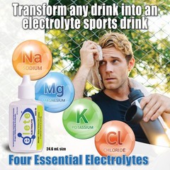 Eco-Friendly elete Electrolyte Pocket Bottle: 4 Essential Benefits in One Mix