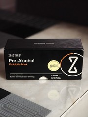ZBiotics Pre-Alcohol Probiotic Drink, 12 Pack