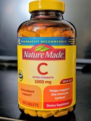 Nature Made Vitamin C 1000mg Extra Strength 300 Tablets – Brand New Sealed