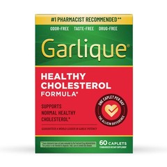 Garlique Garlic Extract Supplement, Healthy Cholesterol Formula, Odorless & V…